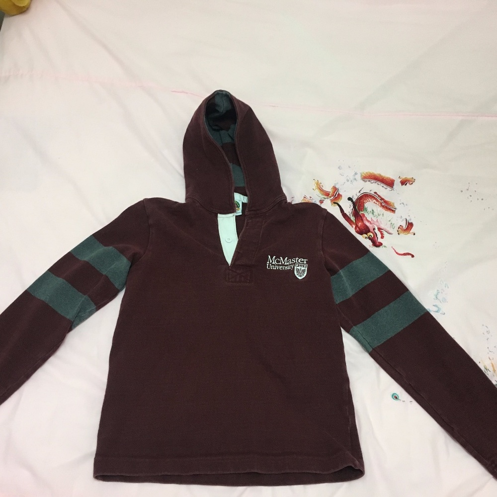 McMaster University Maroon Rugby Shirt